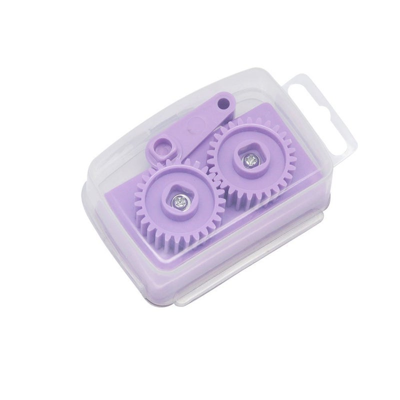 LUTIONS Cuziss Purple Hand-operated Quilling Crimper, Paper Slip Wave Shape Making Tool DIY Making Tool, Quilling Tool with Little Storage Case - Image 3